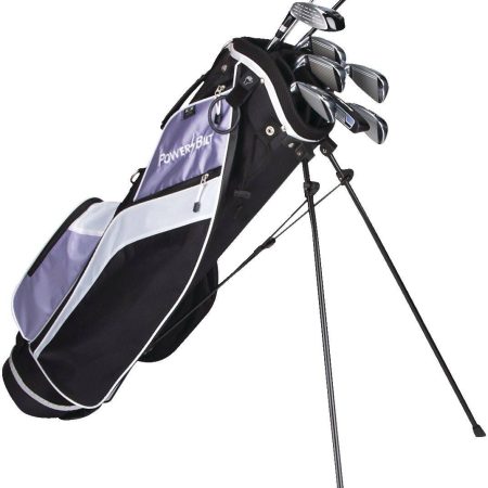 PowerBilt TourBilt Women's Golf Club Set, Lightweight, Right-Hand, Black/Purple