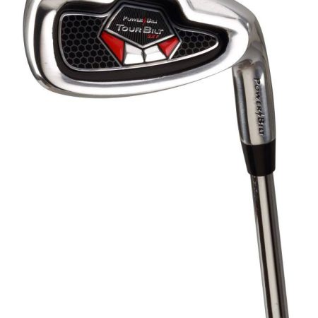 PowerBilt TourBilt Men's Golf Club Set, Left-Hand, Black/Red