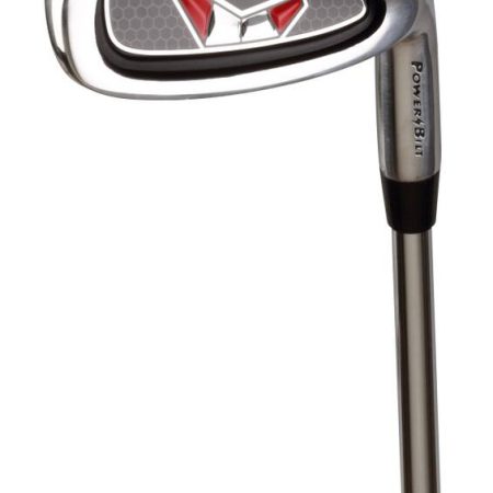 PowerBilt TourBilt Men's Golf Club Set, Left-Hand, Black/Red