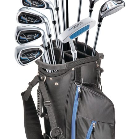 PowerBilt V3 Men's Golf Club Set, Right-Hand, Black/Blue