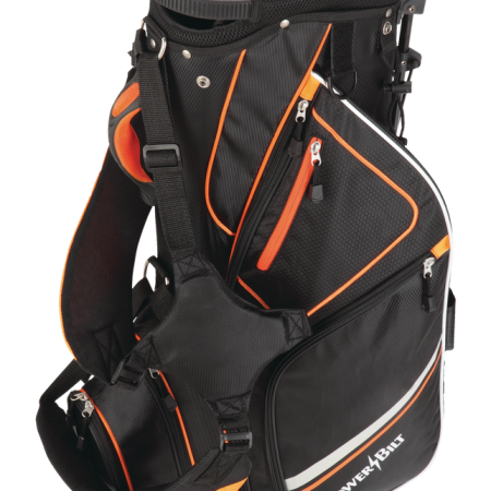 PowerBilt VX Men's Golf Club Set, Lightweight, Right-Hand, Black/Orange