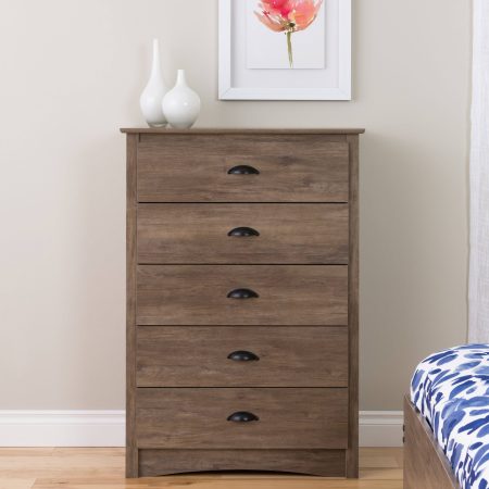 Prepac 5-Drawer Salt Spring Dresser