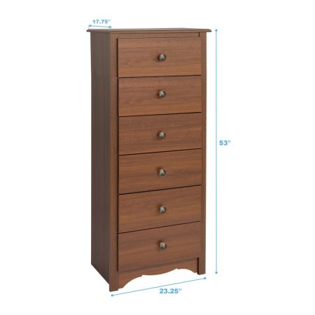 Prepac 6-Drawer Monterey Tall Chest