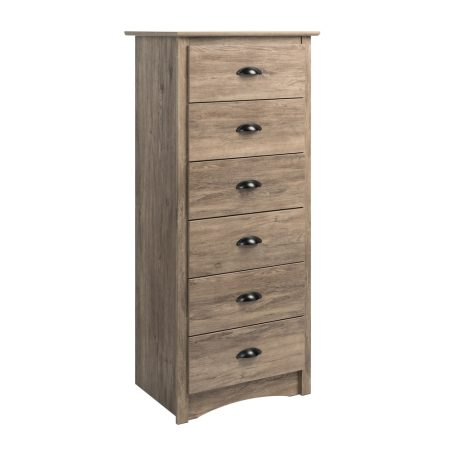 Prepac 6-Drawer Salt Spring Tall Chest