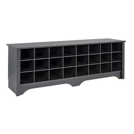 Prepac Shoe Cubby Bench, 60-in