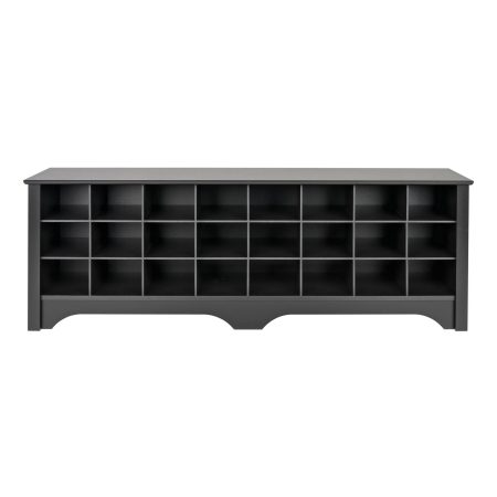 Prepac Shoe Cubby Bench, 60-in