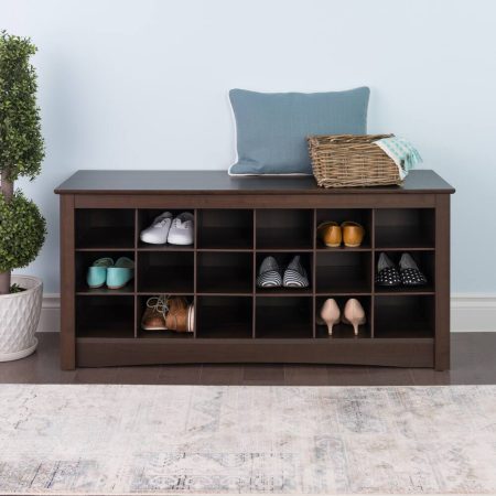 Prepac Shoe Cubby Bench