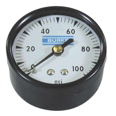 Burcam 75076 80 to 100-PSI Pressure Gauge