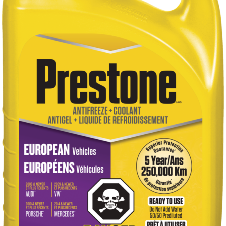 Prestone® MAX  Antifreeze/Coolant - European Violet -  50/50 Premixed - 3.78L