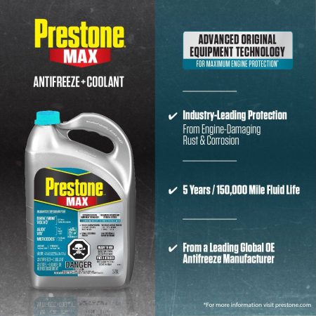 Prestone® MAX  Antifreeze/Coolant - Asian Blue -  50/50 Premixed - 3.78L