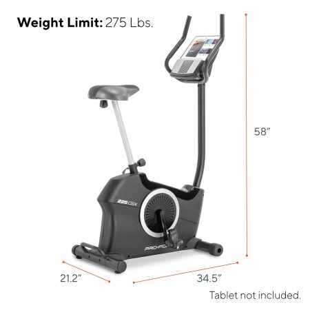 ProForm 225 CSX Indoor Cycling Stationary/Exercise Bike - iFit Enabled