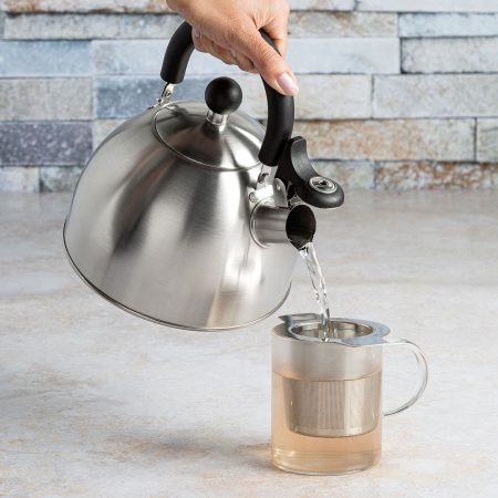 Epoca Stainless Steel Stovetop Kettle, 1.4-L