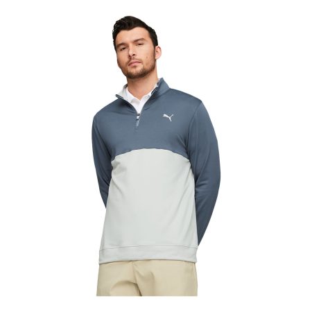 PUMA Men's Gamer Colorblock 1/4 Zip Pullover