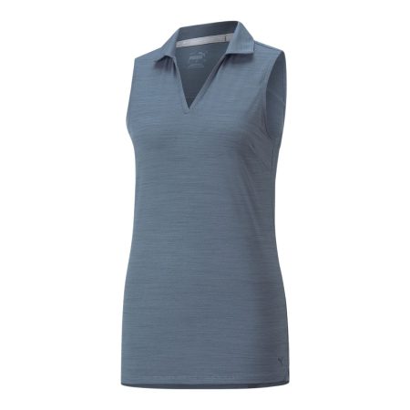 PUMA Women's Cloudspun Coast Polo Tank