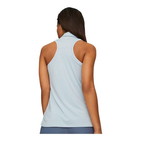 PUMA Women's Mattr Peak Polo Tank