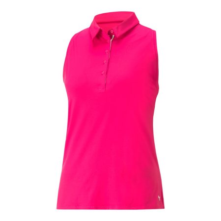 PUMA Women's Mattr Peak Polo Tank