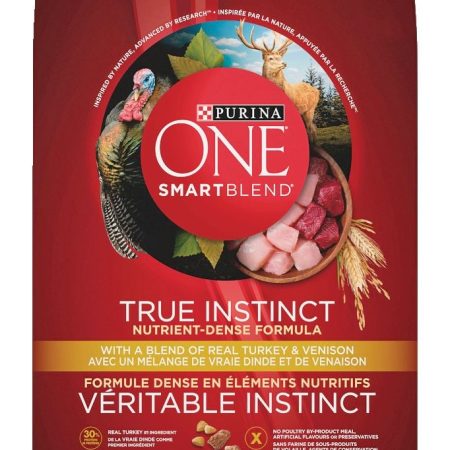 Purina ONE® SmartBlend™ True Instinct Turkey & Venison Adult Dry Dog Food, 6.8-kg