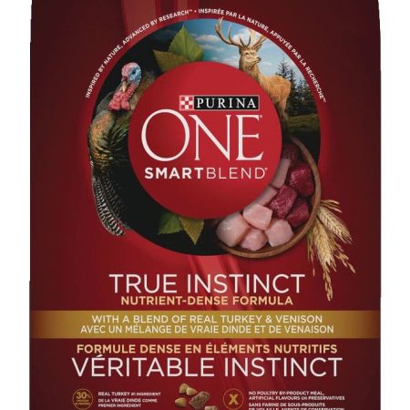 Purina ONE® SmartBlend™ True Instinct Turkey & Venison Adult Dry Dog Food, 6.8-kg