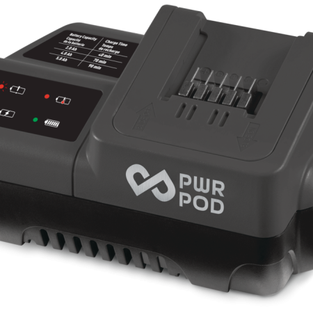 PWR POD 20V Battery Fast-Charger, 90W