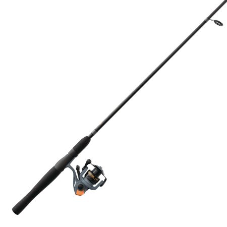 Quantum Iron Fire Spinning Fishing Rod and Reel Combo, Anti-Reverse, Medium, 6.6-ft, 2-pc