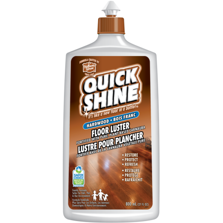 Quick Shine Hardwood Floor Luster, 800-mL