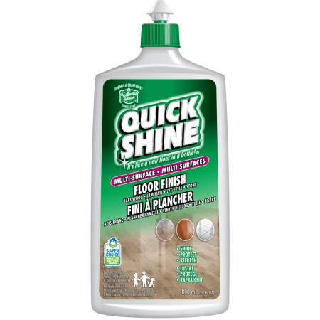 Quick Shine Multi-Surface Floor Finish, 800-mL