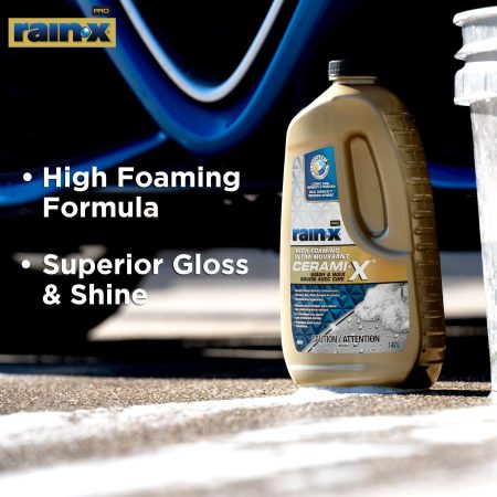 Rain-X Pro High Foaming Car Wash & Wax, 1.4-L