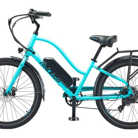 Raleigh Oceania Electric Bicycle, 26-in, Blue