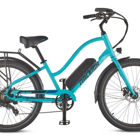 Raleigh Oceania Electric Bicycle, 26-in, Blue