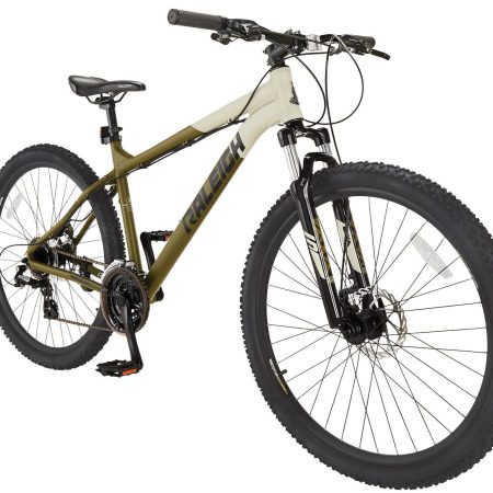 Raleigh Ridge Hardtail Mountain Bike,  27.5-in, Green/Sand