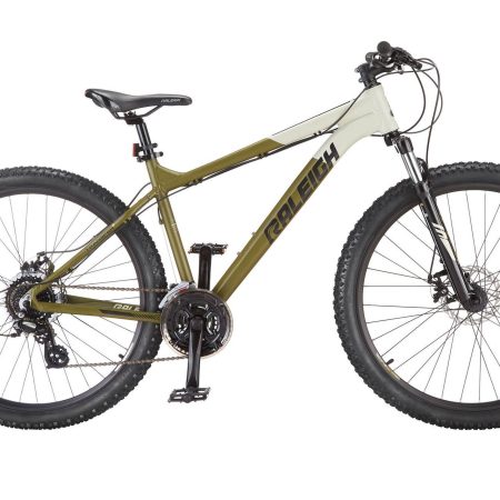 Raleigh Ridge Hardtail Mountain Bike,  27.5-in, Green/Sand