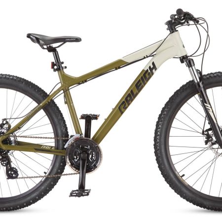 Raleigh Ridge Hardtail Mountain Bike,  27.5-in, Green/Sand