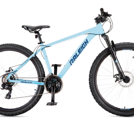 Raleigh Summit Hardtail Mountain Bike,  27.5-in, Light Blue