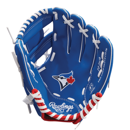 Rawlings Toronto Blue Jays Baseball Fielding Glove, Regular, 10-in