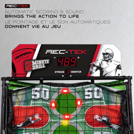 Rec-Tek 2-Minute Football Drill Arcade Game