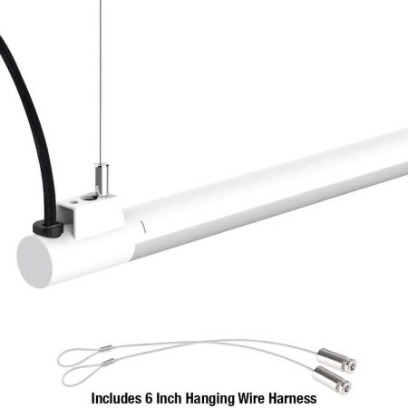 Feit Electric Indoor Single Tube Electric LED Shop Light Bar, 4-ft, Cool White, 19W