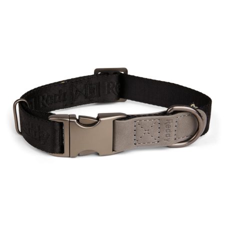 Reddy Jacquard Dog Collar, Black