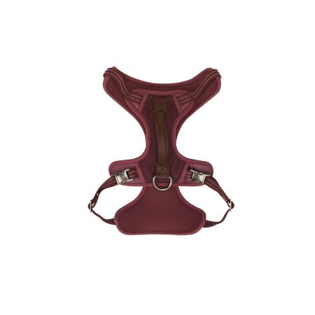 Reddy Burgundy Canvas Dog Harness