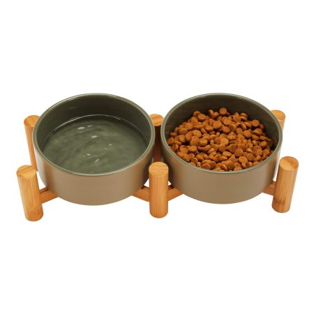 Reddy Elevated 3-Cup Dog Double Diner