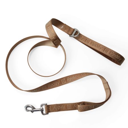 Reddy Tan Jacquard Dog Lead, 6-ft