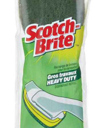 3M Scotch-Brite Heavy-Duty Teardrop Dishwand Refill