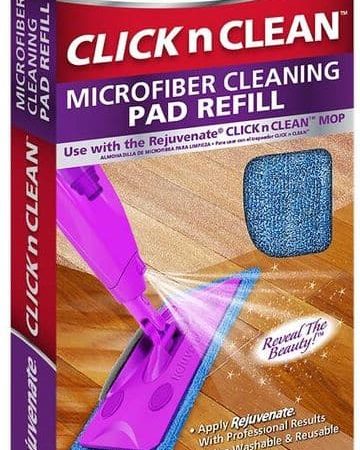 Rejuvenate Click N Clean Reusable Microfibre Mop Refill / Mop Pad