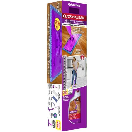 Rejuvenate Click N Clean Multi-Surface Microfibre Spray Floor Mop Kit