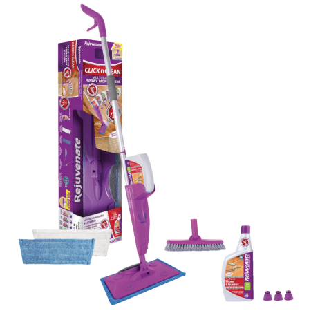 Rejuvenate Click N Clean Multi-Surface Microfibre Spray Floor Mop Kit