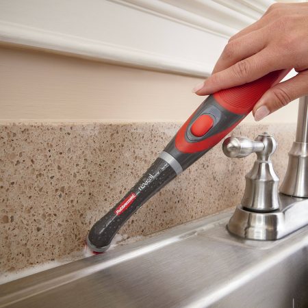 Rubbermaid Reveal Power Scrubber, Battery-Powered Cleaning Scrub Brush with Oscillating Head