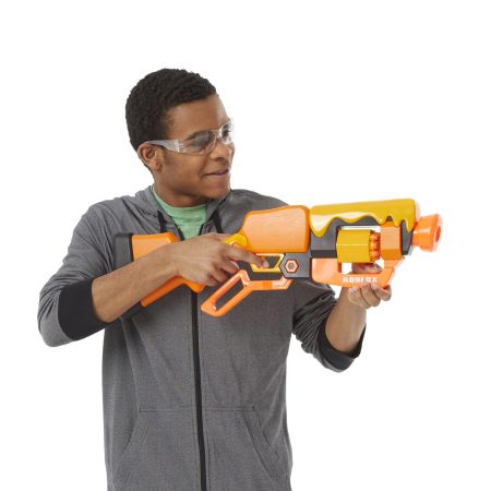 NERF Roblox Adopt Me! Lever Action Dart Blaster, Rotating 8-Dart Drum, 8 Elite Darts, Age 5+