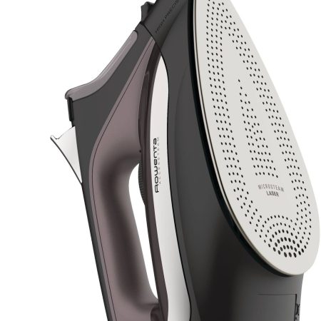 Rowenta 1700W Compact Steam Iron with Stainless Steel Soleplate and Auto Shutoff, Brown/Black