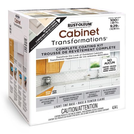 Rust-Oleum® Cabinet Transformations Coating Kit, Light Tint Base, 4.14-L/1.1-Gallon