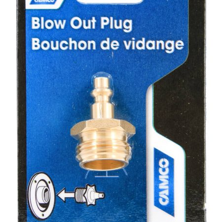 CAMCO Long-Lasting Quick Connect Blow Out Plug