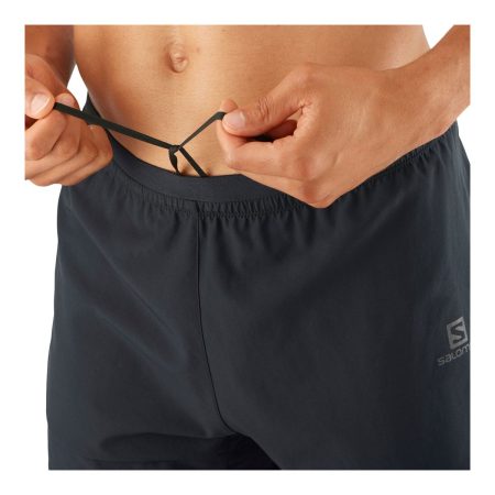 Salomon Men's Cross 2-in-1 Running Shorts, Slim Fit Quick-Dry